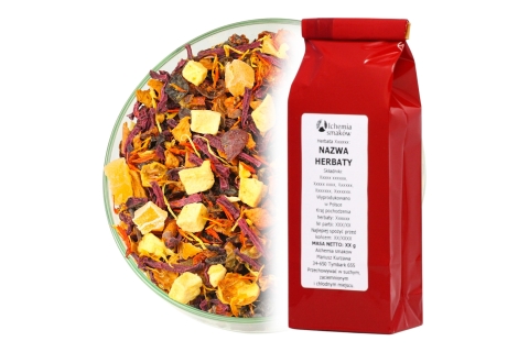 Herbata Owocowa CUD BRZOSKWINIA (OT) (50g) Aromatyczny Koktajl Natury !!